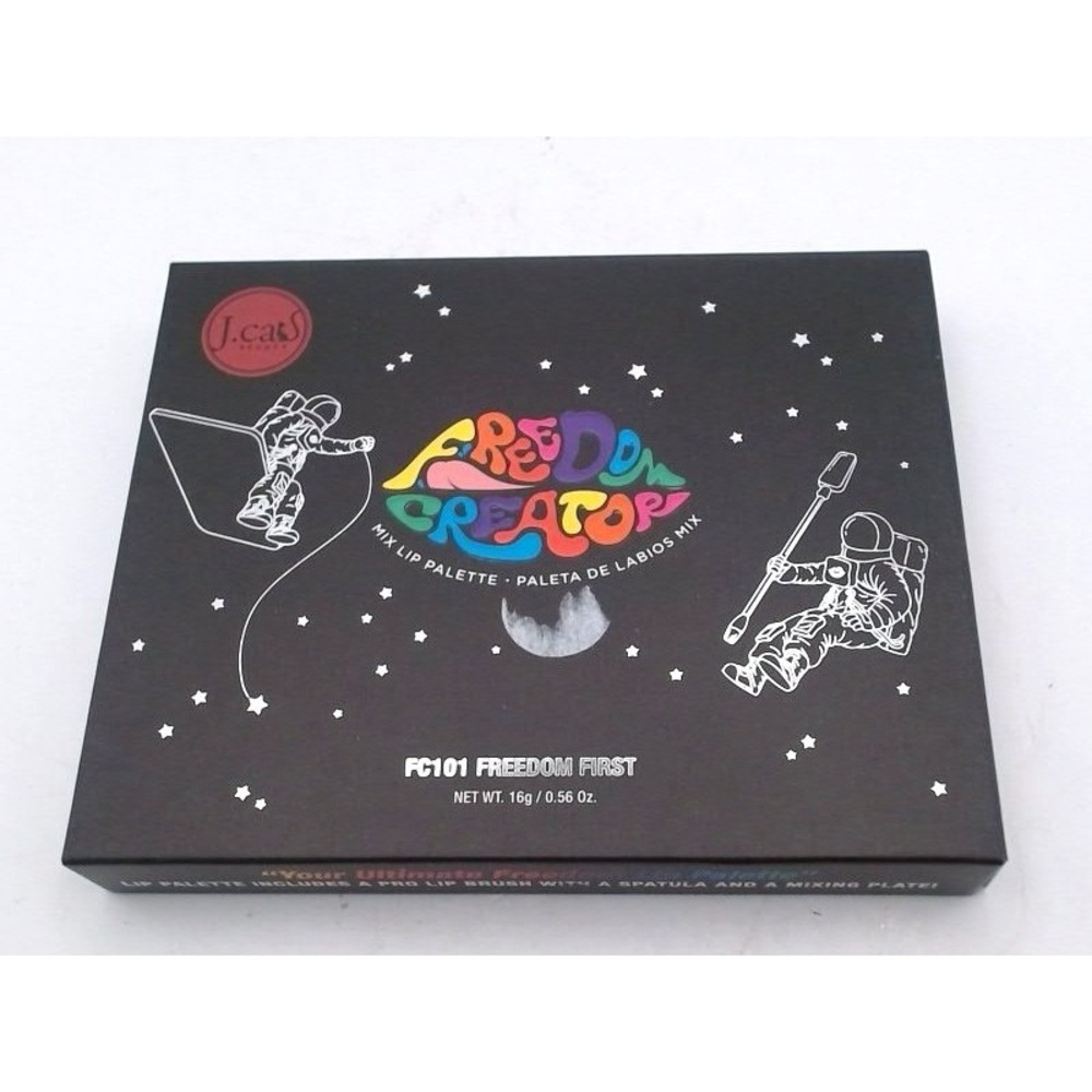 J.Cat Beuaty - Freedom Creator Lip Palette, 18 Colors, BRAND NEW IN BOX